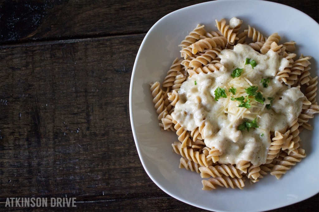 Homemade Alfredo Sauce | Atkinson Drive