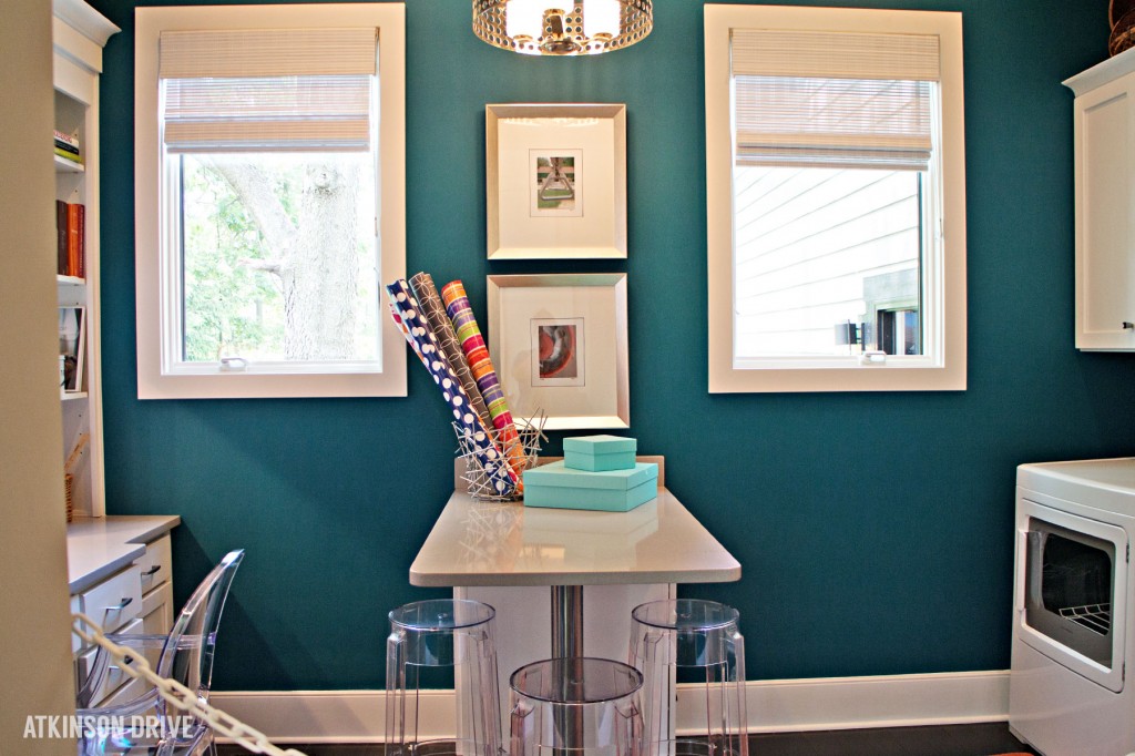 Home-a-Rama 2014: Colorful laundry and craft room | Atkinson Drive