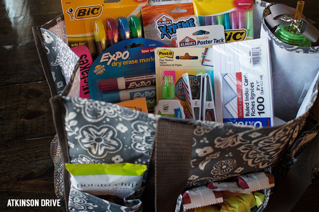 Back to School: Teacher Survival Kit (and a 31 Giveaway) | Atkinson Drive